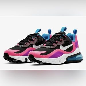 Kids Size 13 (US) Nike Air Max 270 React in “Hyper Pink”-good condition